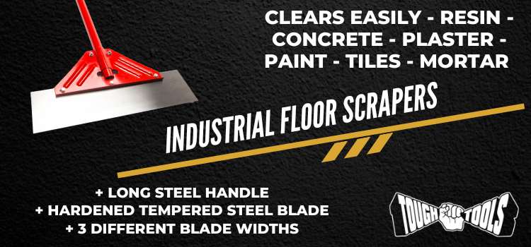 The power of Industrial  Floor Scrapers on Construction Sites