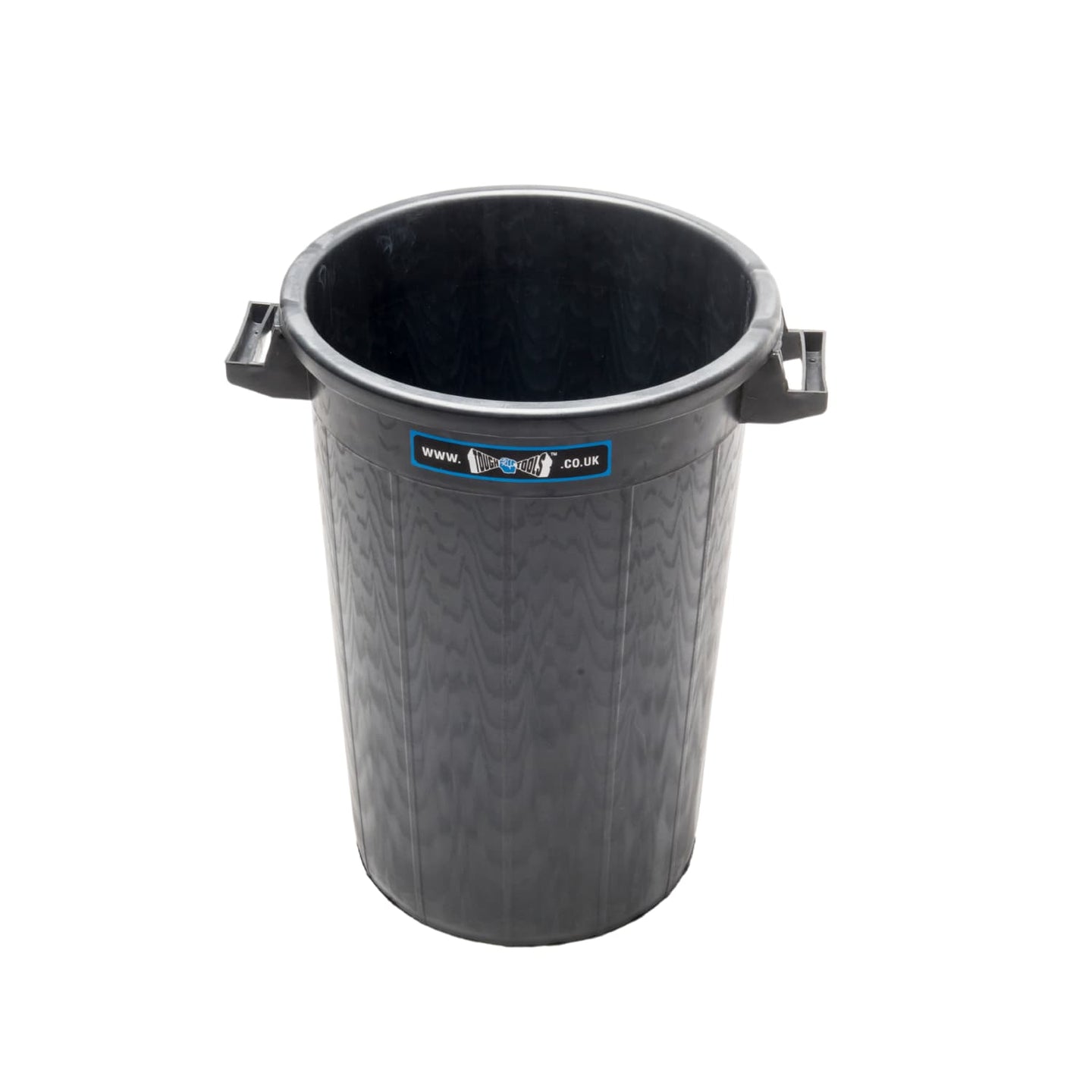 Black builders bucket with two handles