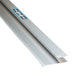 Close up view of angle z section aluminium tool.