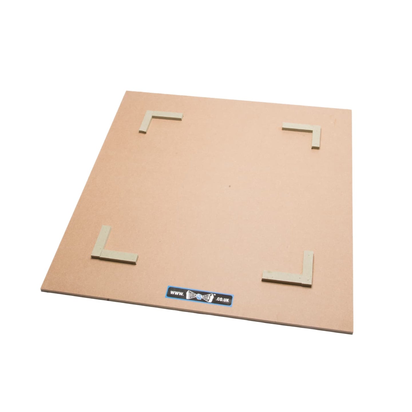 Large square brown plastering table board