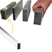 aluminium straight edge sections