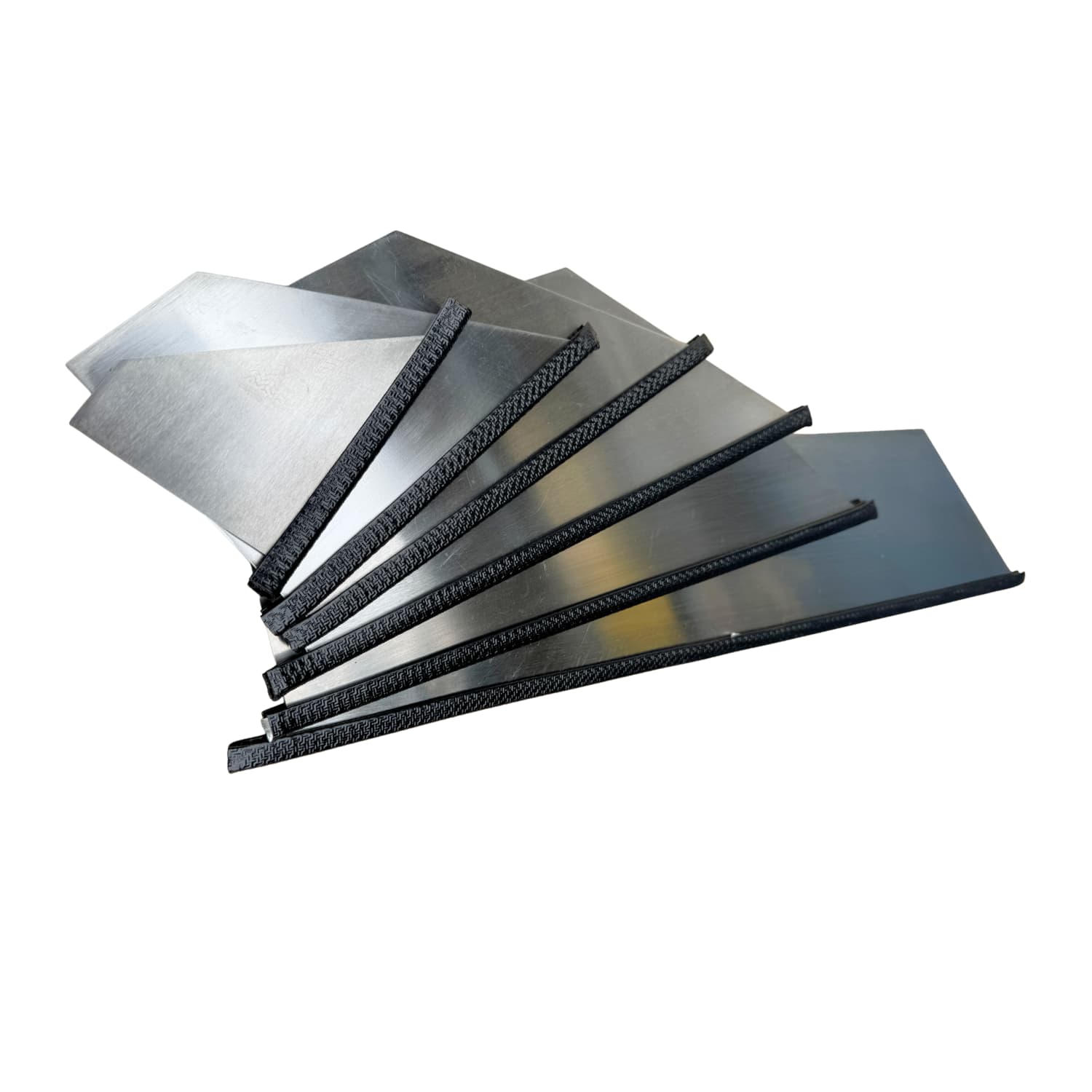 6 steel joint rule tools with black plastic trims