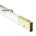 Metal jointing kit which allows connection of two shorter straight edge levels to allow a longer level. This is used for leveling concrete, screed and other building works.