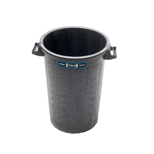 Black builders bucket with two handles