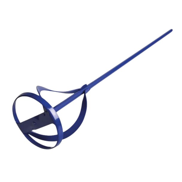 Blue metal mixing paddle