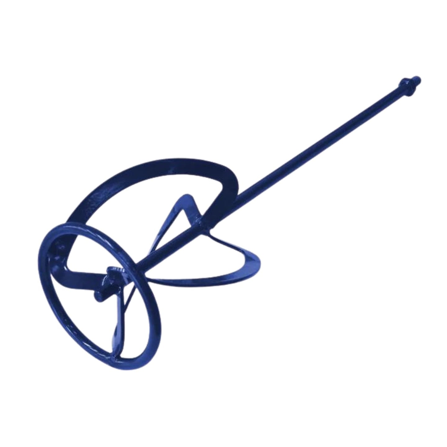 Blue metal mixing paddle