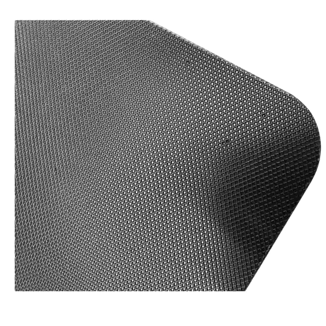 Close up of black mortar board showing scored surface