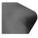 Close up of black mortar board showing scored surface