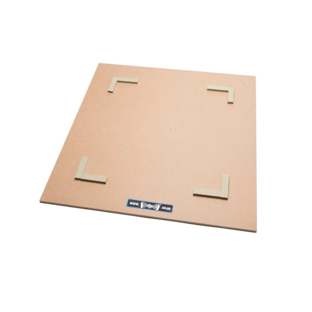 Square wooden board top to use on top of plasterer stand