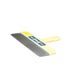 Steel spatula with wooden handle for us in building and plastering works.
