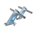 Pair of short metal handles and bolts