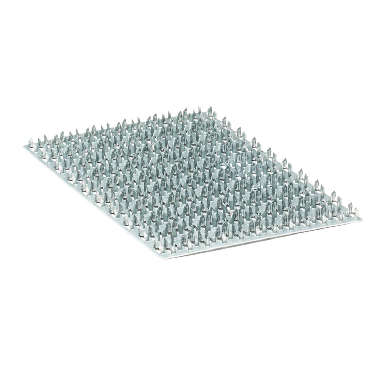 Reverse side of metal scratch tool show spikes