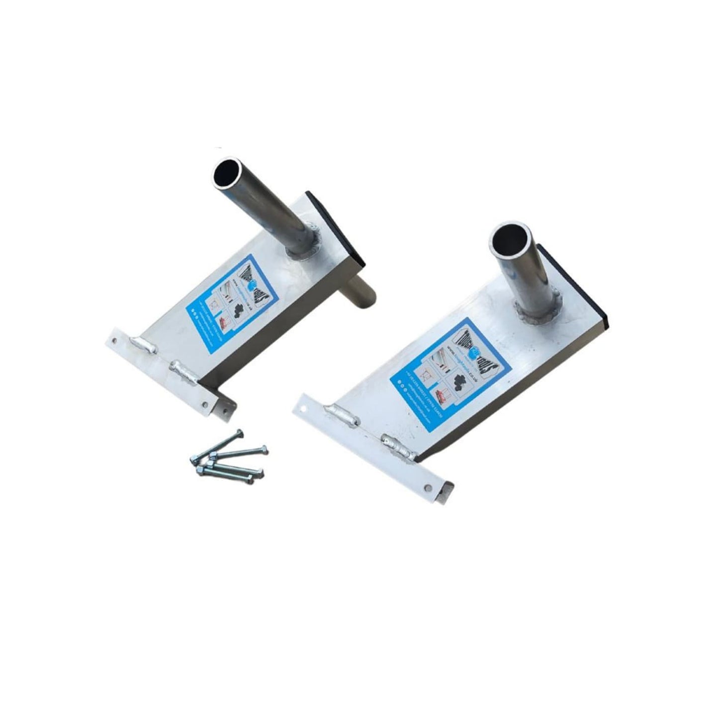 Pair of metal handles