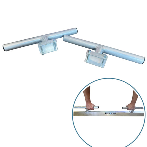 Bolt-On Handle Pairs for Aluminium Straight Edges